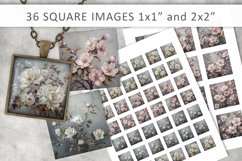 Flowers square images, Collage Sheet Product Image 1