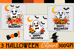 Halloween Ghosts Wildflower Art Product Image 5