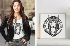 Viking woman svg #2, Valkyrie svg, Viking Warrior Woman png Product Image 2