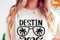 Destin 2026 SVG, Destin Holidays PNG, Summer Vacation Shirt Product Image 2