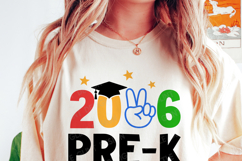 Pre-k Grade 2026 SVG, Graduation SVG, Pre-k Graduate T-shirt Product Image 3