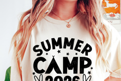 Summer Camp 2026 SVG | Summer Camping Quote Shirt Product Image 2