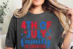 4th of July Family Celebration 2026 | America Family Shirt Product Image 2