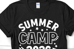 Summer Camp 2026 SVG | Summer Quote PNG | Camping Shirt Product Image 2