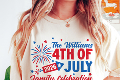 4th of July Family 2026 SVG, 4th of July Shirt, America PNG Product Image 2