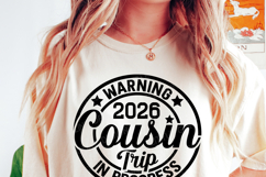 Summer 2026 SVG Summer Vacation Shirt, Cousin Trip Gift Product Image 2
