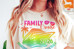 Family Cruise 2026 SVG PNG | Funny Family Summer Vacation Product Image 2