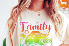 Family Cruise 2026 SVG | Summer Vacation | Family Trip shirt Product Image 2