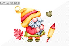 Autumn Gnome Sublimation Bundle - Gnome Autumn Clipart Product Image 20
