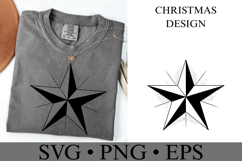 Christmas Star Svg | Christmas svg | Shirt Svg Product Image 1