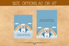 DIGITAL download, Loss of a pet, dog sympathy card Product Image 3