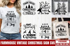 Farmhouse Christmas Sign SVG Product Image 1