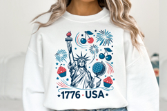 1776 USA svg Design | 4th of July Svg | Shirt Svg Product Image 1