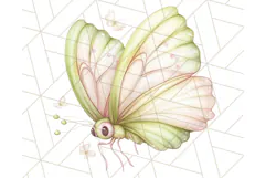 Pastel Fairies and Butterflies PNG, Spring Fantasy Clipart Product Image 2