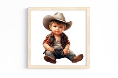 Baby Cowboy Sublimation Clipart Product Image 2
