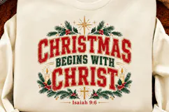 4 Christian Christmas PNG Designs, 4 Bible Verse Christmas P Product Image 2
