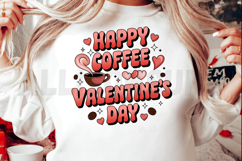 Happy Coffee Valentine&#039;s Day Sublimation PNG Product Image 2