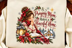 4 Christian Mom Christmas PNG Designs, 4 Faith Based Christm Product Image 2