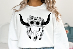 Cow Skull svg | Svg Cut Files | Shirt Svg Product Image 2