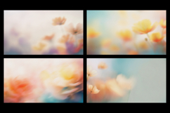 Dreamy Floral Bloom Grainy Backgrounds Product Image 2
