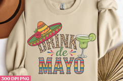 Drink de mayo PNG, Cinco De Mayo Sublimation PNG Product Image 2