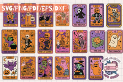 Halloween Tarot Card Bundle 41 Designs SVG PNG Product Image 2