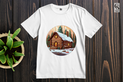 Rustic Cabin Clipart PNG Product Image 2