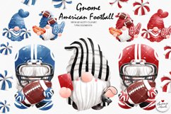 American Football Gnomes, American football clipart, gnome Product Image 1