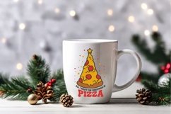 Pizza christmas, all i wan&#039;t for christmas is pizza svg Product Image 3
