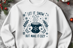 Cozy Coffee and Hot Cocoa Christmas Clipart SVG Product Image 3