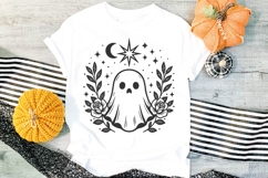 Gothic Castle, Moon &amp; Ghost Halloween SVG Cut Files Product Image 4