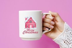 Christmas Houses Sublimation png Product Image 3