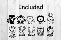 baby animals svg, dxf, eps, png Product Image 2