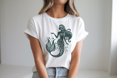 Mermaid Silhouette SVG Cut Files| 4 Magical Mermaid Designs Product Image 3
