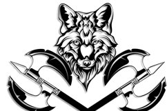 Fox Ax Svg/Png/Jpg/Ai/Vector Fox/Zoo animals Svg Product Image 2