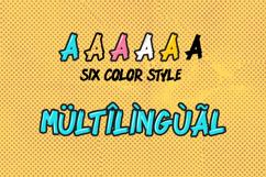 KNOCKWORK - Comic SVG Color Font Product Image 3