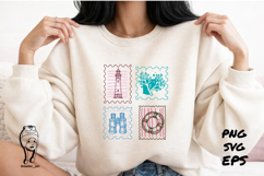 Mega Bundle Vintage Sea Life Aesthetic Stamp Product Image 7