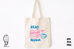 Coffee Book Lover Quote Hand-Drawn Png Product Image 2