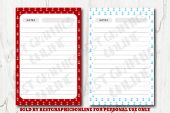 Nautical Note Paper Bundle Page, Anchor Writing Papers Set Product Image 3