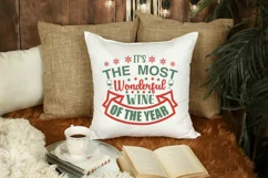 It's the Most Wonderful Wine Of The Year SVG Product Image 2