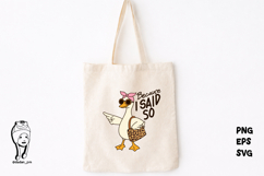 Funny Mama Goose Mom Sassy Mother's Day eps svg png Product Image 2