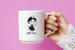 Little Fairy svg Bundle clipart Product Image 3