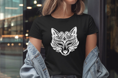Wolf Mask SVG Files for Papercut, Laser, Cricut Crafts Product Image 3
