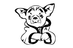 Chihuahua dog/Dog Svg/Png/Jpg/Ai/Vector purebred breed Product Image 2