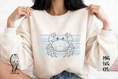 Floral Ocean Creatures hand drawn Product Image 2