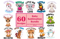 Funny Baby Quotes SVG Bundle, Newborn Sayings Product Image 3
