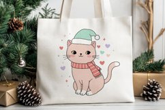 Christmas Bear Deer Penguin Cat PNG Sublimation Clipart Product Image 3