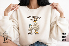 Motherhood Mama Goose Mom Mother's Day eps svg png Product Image 3