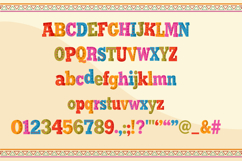 Del cara - colorful fiesta display font Product Image 3