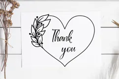 Floral Wreath Svg Cut File. Heart Leaves Laurel Frame Png. Product Image 2